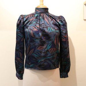 Anna Kriste 80's Puff Sleeve Blouse